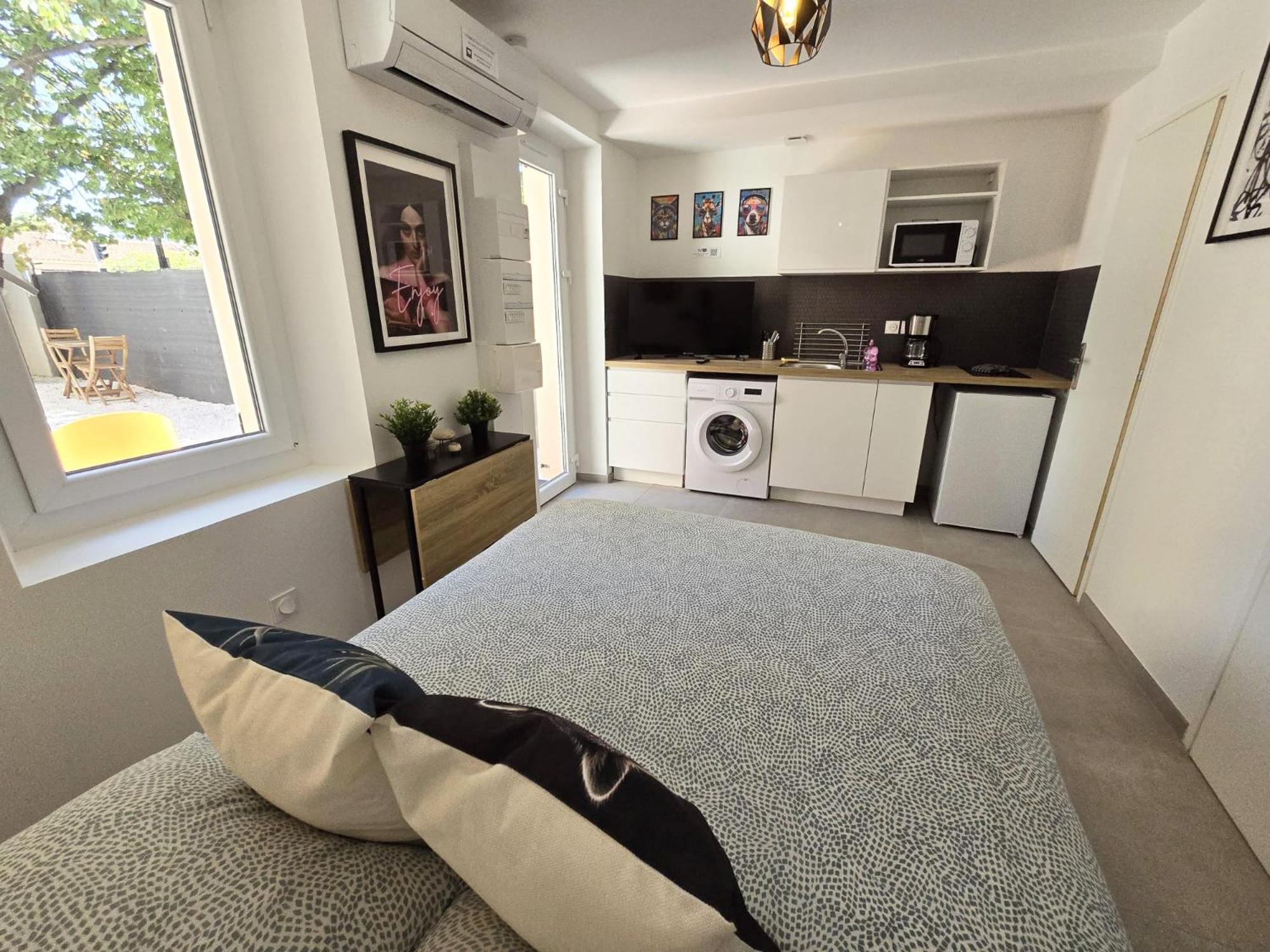 Gregbnb - Studio 17M2 - Terrasse - Clim - Ouest - 5 Toulon Buitenkant foto